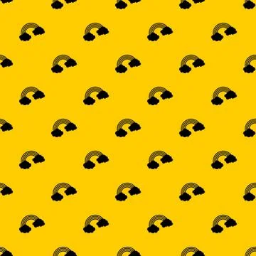 Rainbow pattern vector Stock Illustration