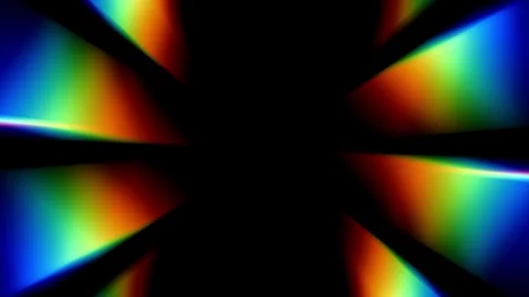 Rainbow Petal Burst Stock Footage 340305547
