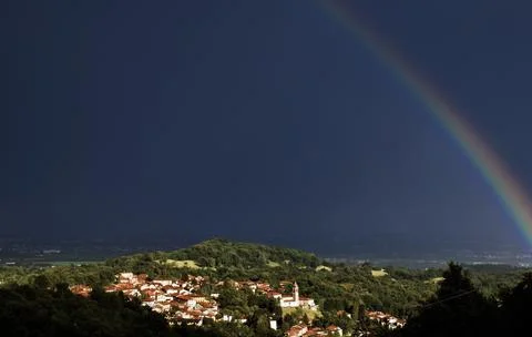 Rainbow. Stock Photos