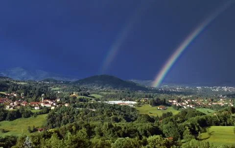 Rainbow. Stock Photos