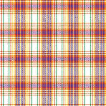 Rainbow Plaid Tartan Checkered Seamless Pattern Stock Illustration
