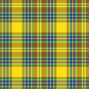 Rainbow Plaid Tartan Checkered Seamless Pattern Illustrazione stock