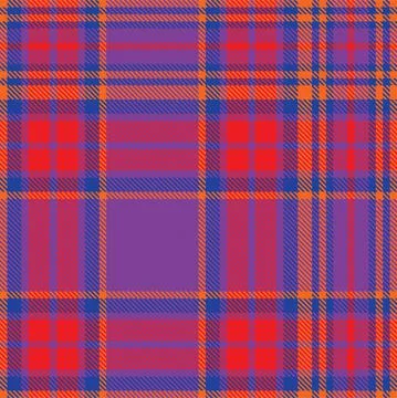 Rainbow Plaid Tartan Checkered Seamless Pattern Illustrazione stock