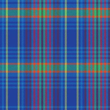 Rainbow Plaid Tartan Checkered Seamless Pattern Stock Illustration