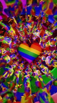 Rainbow Pride Day 02 Stock Photos