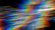 Rainbow Prism Light Abstract Background Stock Footage