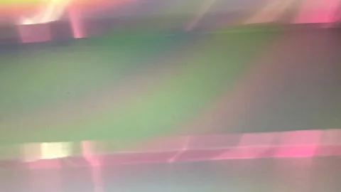 Rainbow Prismatic Forms: Shifting Circular Hypnotic Motion Stock Footage 302946254