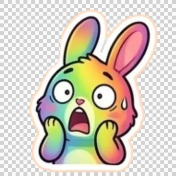 Rainbow Rabbit 20260526150945 イラスト素材