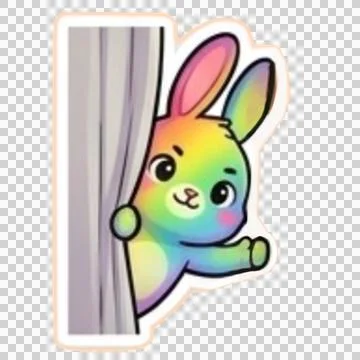 Rainbow Rabbit 20260526151017 イラスト素材