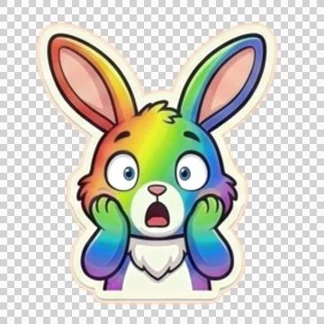 Rainbow Rabbit 20260526151234 イラスト素材