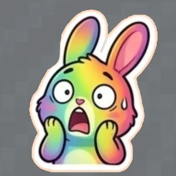 Rainbow Rabbit 20260526151643 Stock Illustration