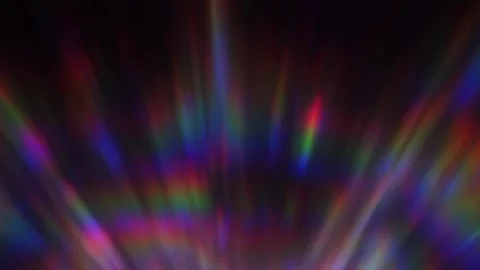 Rainbow Radial Burst Abstract VJ Background Loop Stock-Footage 333300803