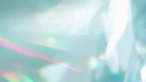 Rainbow Rays of Light in a Prism 4K Vidéo 162116506