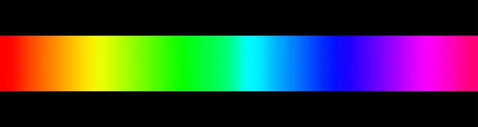 Rainbow RGB gradient background. Sun light ultraviolet spectrum. Abstract with Stock Illustration
