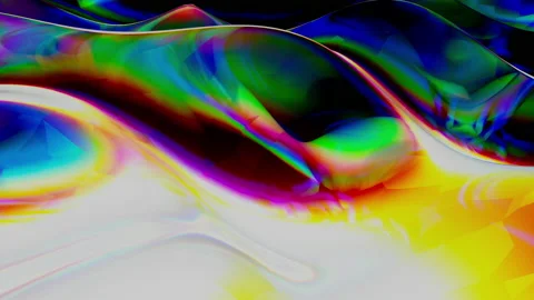 Rainbow Ripple Looping Background 03 Stock Footage 228761447