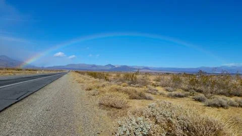 Rainbow Road Fotos de archivo