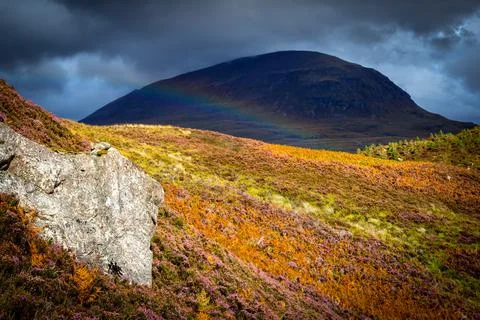 Rainbow Rock Stock Photos
