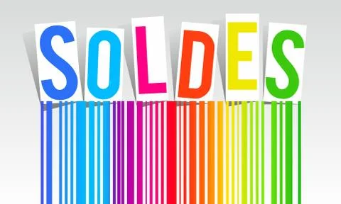 Rainbow sale Illustrazione stock