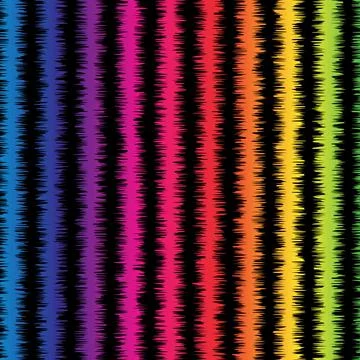 Rainbow seamless pattern. Vector illustration.	 Stock Illustration