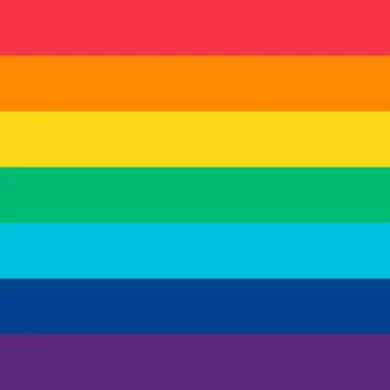 Rainbow seamless pattern. Vector illustration. Illustrazione stock