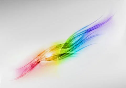 Rainbow shape Stock Illustration