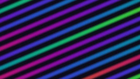 Rainbow silk wave background creates a seamless loop of Stock Footage 341524255