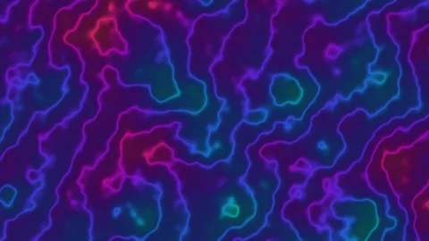 Rainbow silk wave background shows colorful flowing Stock Footage 341526826