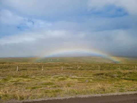 Rainbow in the skies Fotos de archivo