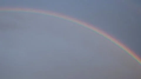 Rainbow in the sky Stock Footage 55219662