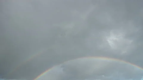 Rainbow in the Sky Stock-Footage 67374419