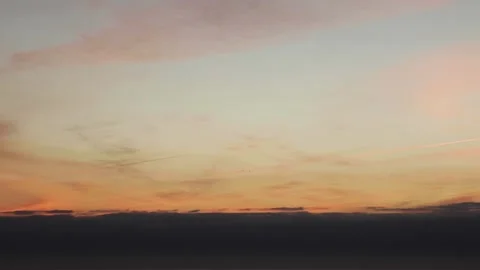 A rainbow in the sky Stock Footage 156013598