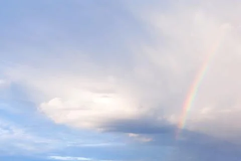 Rainbow in the sky Stock Photos