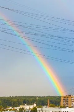Rainbow in the sky Stock Photos