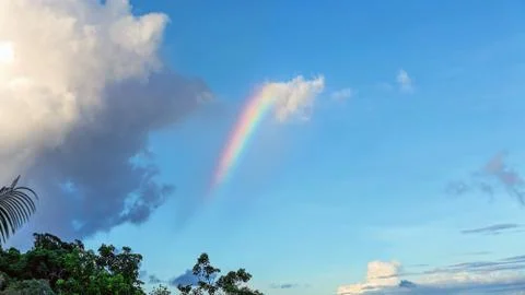 Rainbow In The Sky Stock Photos