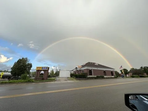 Rainbow in Sky Stock Photos
