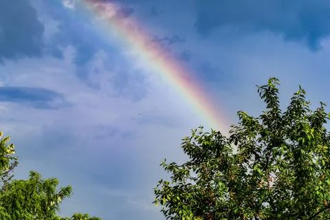 Rainbow in the sky Stock Photos