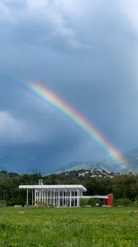 Rainbow in the sky Stock Photos