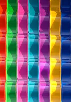 Rainbow slide Stock Photos