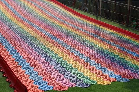 Rainbow slide Stock Photos