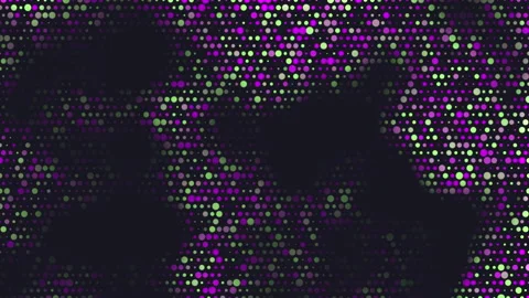 Rainbow small dots pattern Stock Footage 221308888
