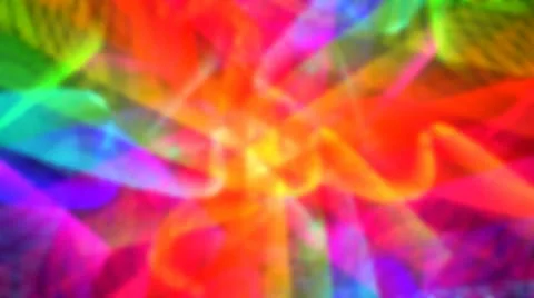 Rainbow Smear Loop HD 720p Stock Footage
