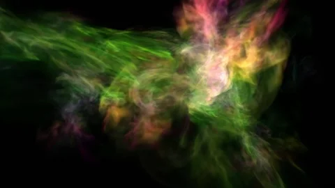 Rainbow Space, Nebula, Galaxy (3) Stock Footage 239234704