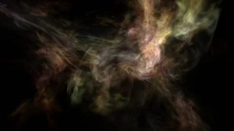 Rainbow Space, Nebula, Galaxy Stock Footage 239233458