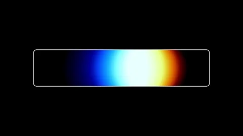 Rainbow Spectrum Gradient Color Bar Stock Footage 343510831