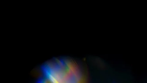 Rainbow Spectrum Light Flare Stock Footage 321444971