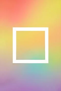 Rainbow Spectrum Minimal Background Frame Design Stock Illustration