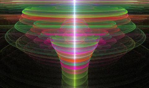 Rainbow spin Stockillustratie