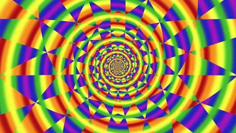 Rainbow Spiral Stock Footage 143101975