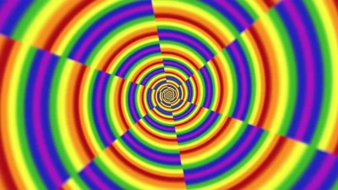 Rainbow Spiral Stock Footage 143102406