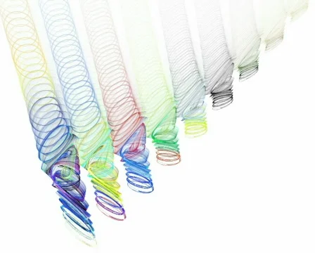 Rainbow Spirals Video stock 397598